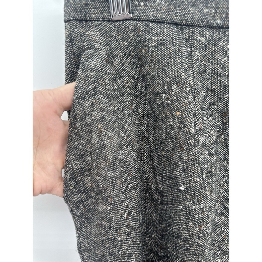 VTG Apostrophe Tweed Wool Blend Straight Leg Pants SZ 12 Classic Career JJ09 - Picture 4 of 12